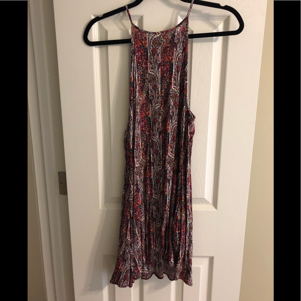 High neck dress